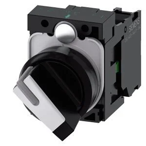 [3SU1100-2BF60-1BA0] Selector iluminable 2 posiciones 1 NA plastico 3SU1100-2BF60-1BA0 SIEMENS