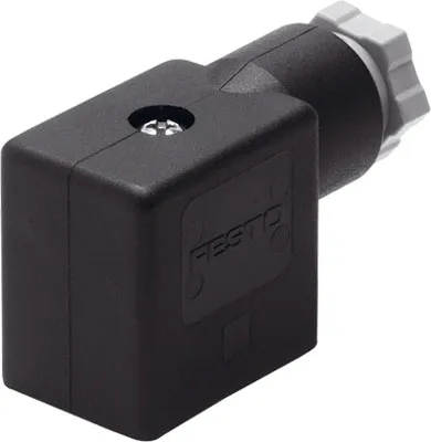 [FST540395] Conector acodado tipo zócalo 3 contactors forma MSF FESTO