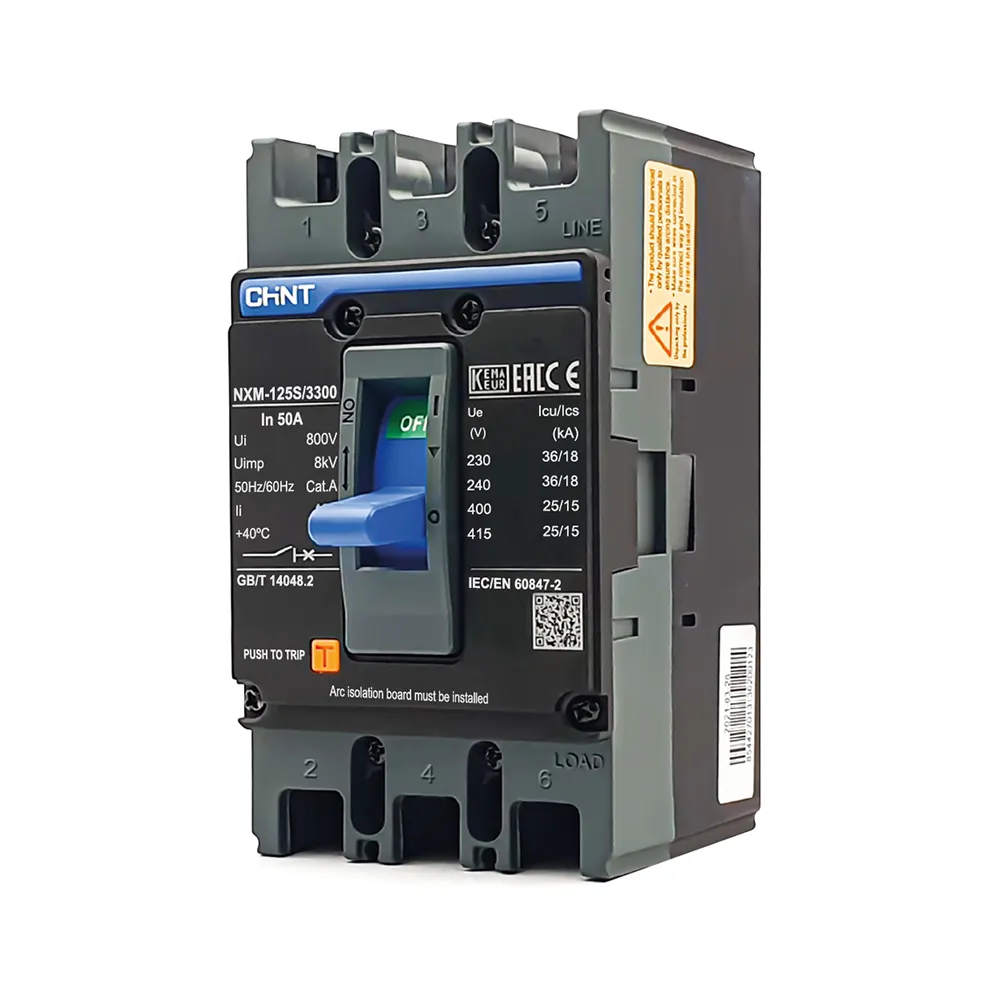 BREAKER CHINT NXM C-M 3 POLOS 400A-690V 50KA-440VAC