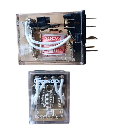 [MINI-RLY-CSC-14PIN-110VDC-5A] MINI RELAY CSC 14 PINES PLANOS 110VDC 5A 4NA-4NC
