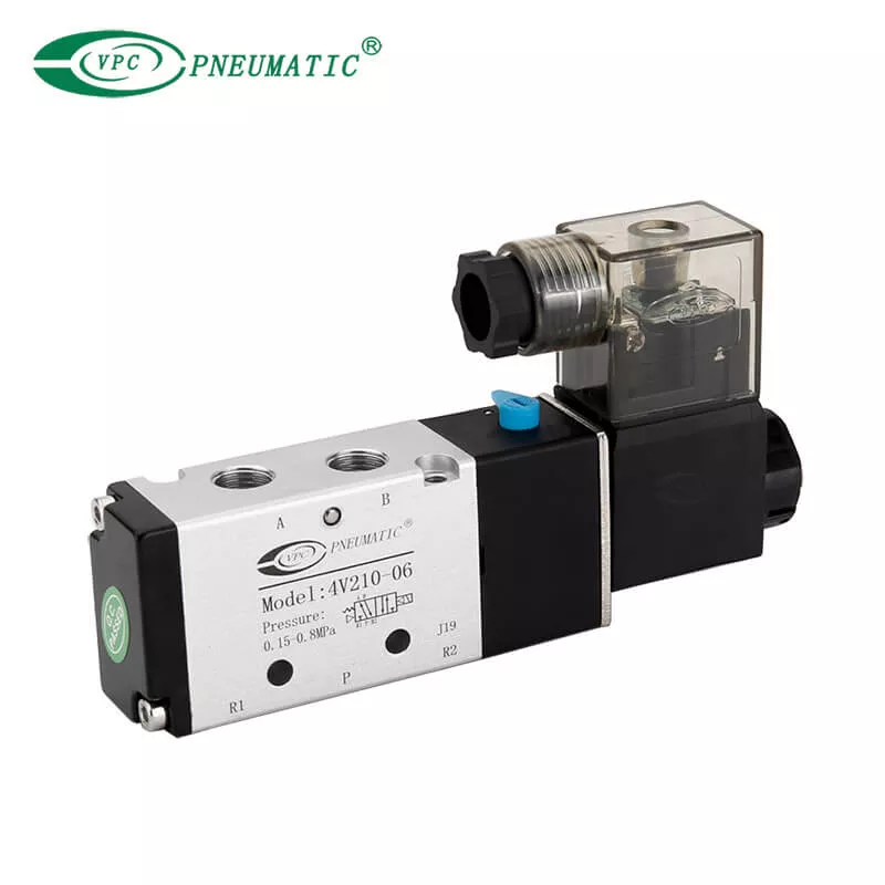 [4V210-06 AC110] Electrovalvula monoestable 5/2 1/8" 110VAC serie 200 4V210-06 AC110 VPC