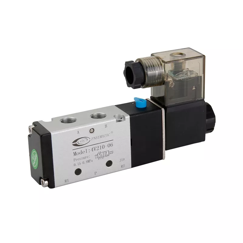 [4V210-06 AC220] Electrovalvula monoestable 5/2 1/8" 220VAC serie 200 4V210-06 AC220 VPC