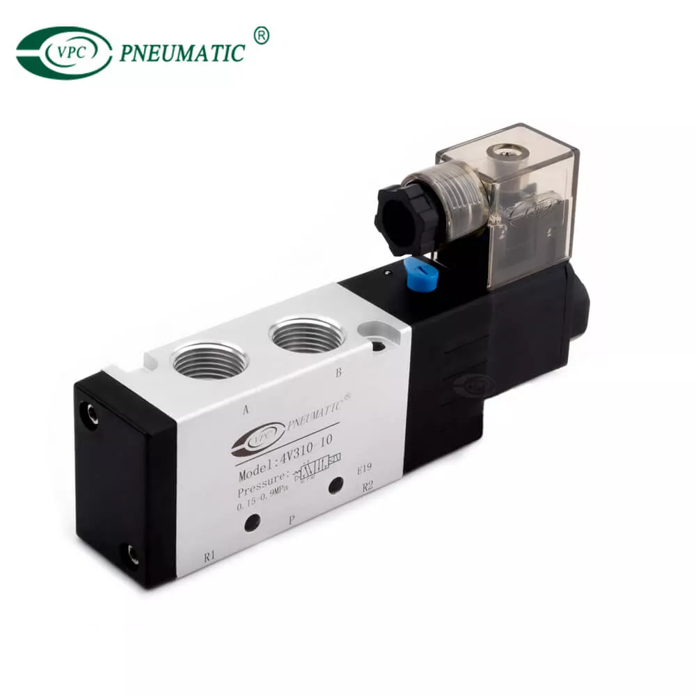 [4V310-08 DC24] Electrovalvula monoestable 5/2 1/4"24VDC serie 300 4V310-08 DC24 VPC