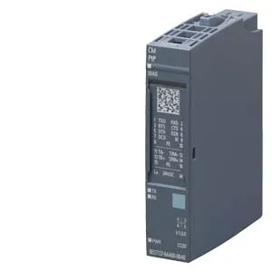 [6ES7137-6AA01-0BA0] SIMATIC ET 200SP, MÓDULO DE COMUNICACIÓN CM PTP, CONEXIÓN SERIE RS-422, RS-485 Y RS-232, FREEPORT, 3964(R), USS, MAESTRO MODBUS RTU 6ES7137-6AA01-0BA0