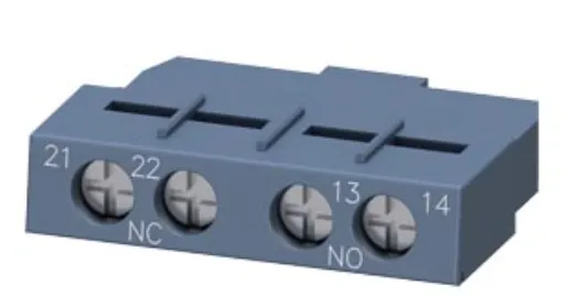 [3RV 2901-1E] Contacto auxiliar, montaje transversal S 00 - S 0, 1NA + 1NC SIEMENS